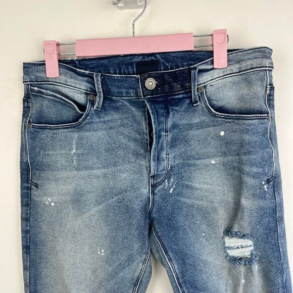 RtA Ryder boyfriends jeans women's size 26 medium wash - Picture 2 of 9